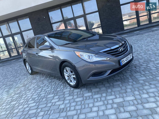 Серый Хендай Соната, объемом двигателя 2.36 л и пробегом 200 тыс. км за 9300 $, фото 15 на Automoto.ua