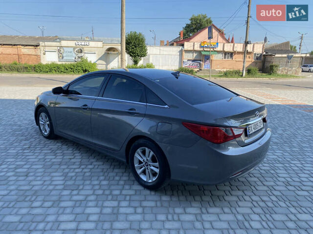 Серый Хендай Соната, объемом двигателя 2.36 л и пробегом 200 тыс. км за 9300 $, фото 4 на Automoto.ua