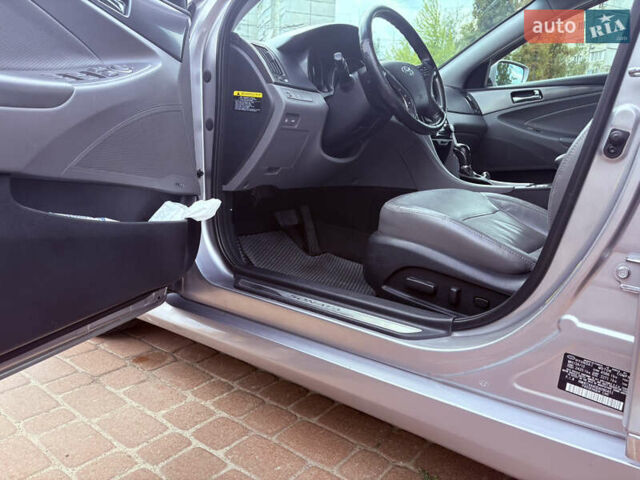 Сірий Хендай Соната, об'ємом двигуна 2.4 л та пробігом 207 тис. км за 10700 $, фото 14 на Automoto.ua