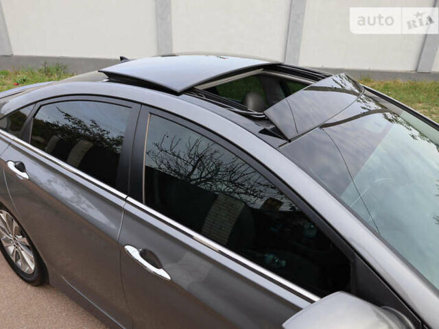 Серый Хендай Соната, объемом двигателя 2.36 л и пробегом 165 тыс. км за 9000 $, фото 7 на Automoto.ua