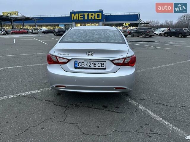 Серый Хендай Соната, объемом двигателя 2 л и пробегом 362 тыс. км за 6800 $, фото 5 на Automoto.ua