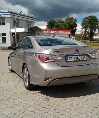 Сірий Хендай Соната, об'ємом двигуна 2.4 л та пробігом 150 тис. км за 11500 $, фото 9 на Automoto.ua