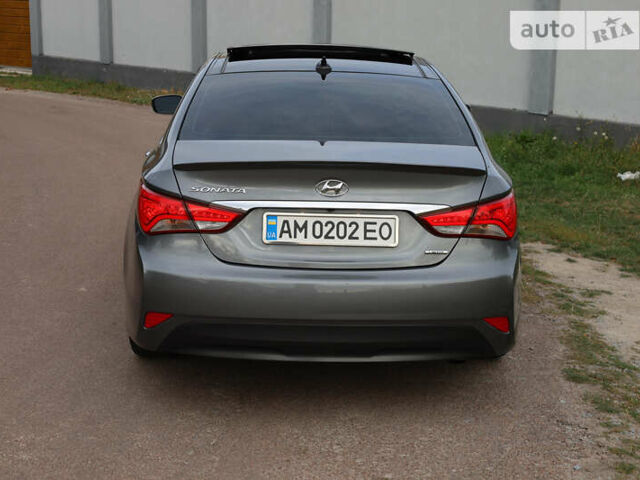 Серый Хендай Соната, объемом двигателя 2.36 л и пробегом 165 тыс. км за 9000 $, фото 9 на Automoto.ua