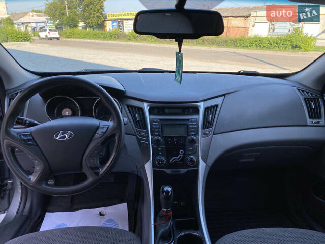 Серый Хендай Соната, объемом двигателя 2.36 л и пробегом 200 тыс. км за 9300 $, фото 30 на Automoto.ua
