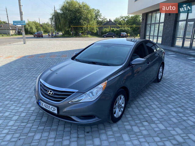 Серый Хендай Соната, объемом двигателя 2.36 л и пробегом 200 тыс. км за 9300 $, фото 16 на Automoto.ua