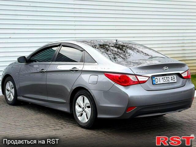 Серый Хендай Соната, объемом двигателя 2.4 л и пробегом 156 тыс. км за 6300 $, фото 2 на Automoto.ua