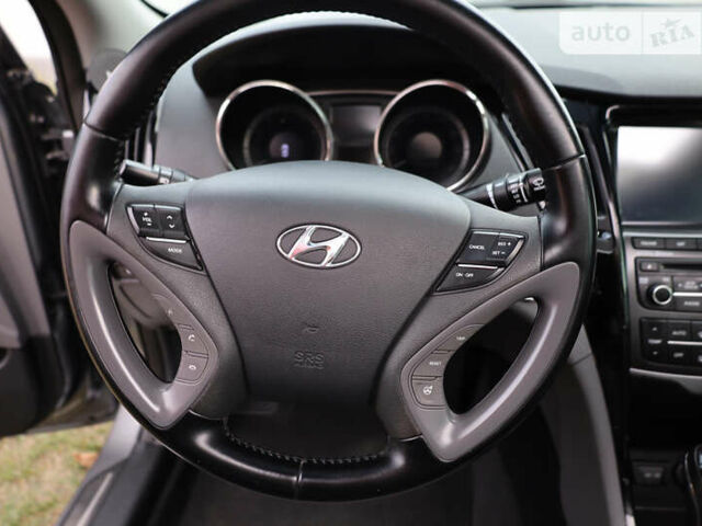 Серый Хендай Соната, объемом двигателя 2.36 л и пробегом 165 тыс. км за 9000 $, фото 27 на Automoto.ua