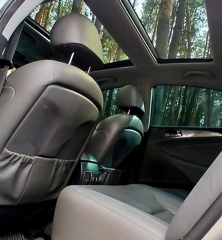 Серый Хендай Соната, объемом двигателя 2.4 л и пробегом 182 тыс. км за 9200 $, фото 10 на Automoto.ua