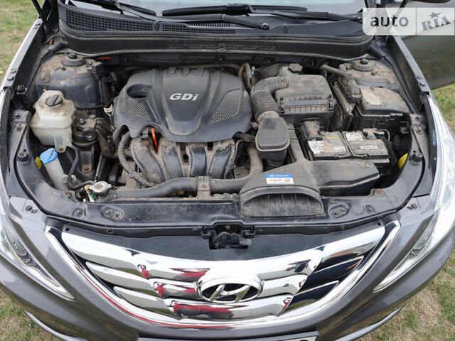 Серый Хендай Соната, объемом двигателя 2.36 л и пробегом 165 тыс. км за 9000 $, фото 34 на Automoto.ua