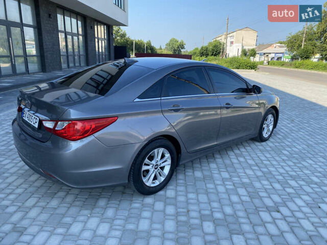 Серый Хендай Соната, объемом двигателя 2.36 л и пробегом 200 тыс. км за 9300 $, фото 9 на Automoto.ua