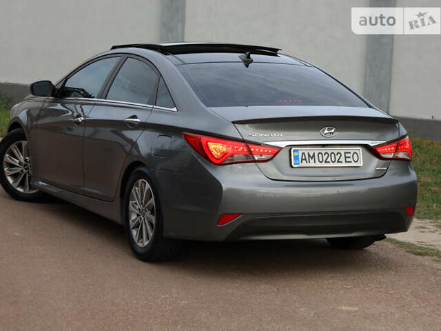 Серый Хендай Соната, объемом двигателя 2.36 л и пробегом 165 тыс. км за 9000 $, фото 8 на Automoto.ua