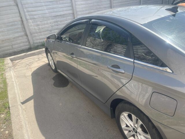 Серый Хендай Соната, объемом двигателя 2.4 л и пробегом 125 тыс. км за 8200 $, фото 10 на Automoto.ua