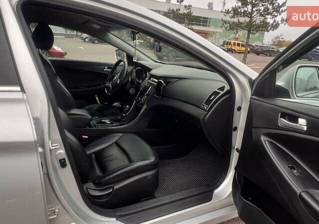 Серый Хендай Соната, объемом двигателя 2 л и пробегом 192 тыс. км за 8400 $, фото 8 на Automoto.ua