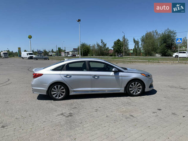 Сірий Хендай Соната, об'ємом двигуна 2.4 л та пробігом 170 тис. км за 11000 $, фото 4 на Automoto.ua