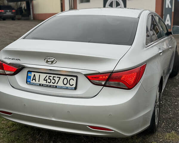 Серый Хендай Соната, объемом двигателя 2.36 л и пробегом 160 тыс. км за 11500 $, фото 11 на Automoto.ua