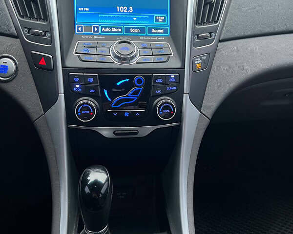 Серый Хендай Соната, объемом двигателя 2.36 л и пробегом 140 тыс. км за 10600 $, фото 18 на Automoto.ua