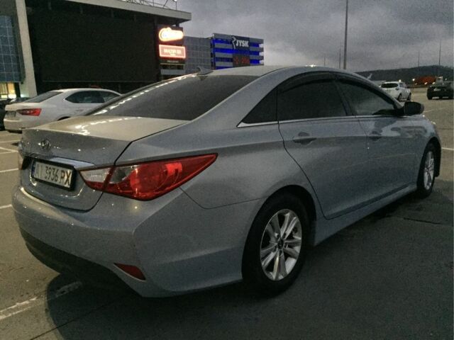 Серый Хендай Соната, объемом двигателя 2.4 л и пробегом 160 тыс. км за 8300 $, фото 4 на Automoto.ua