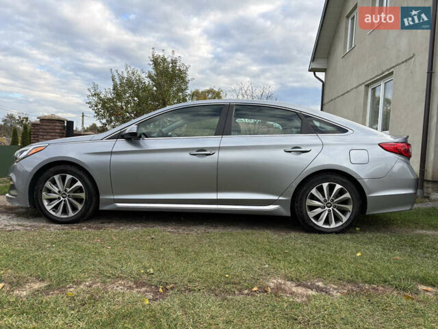 Серый Хендай Соната, объемом двигателя 2.36 л и пробегом 100 тыс. км за 9000 $, фото 8 на Automoto.ua
