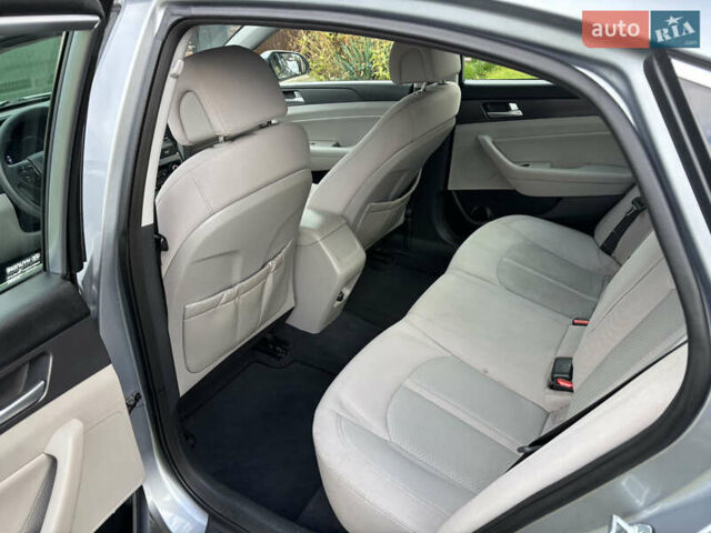 Серый Хендай Соната, объемом двигателя 2.36 л и пробегом 100 тыс. км за 9000 $, фото 18 на Automoto.ua