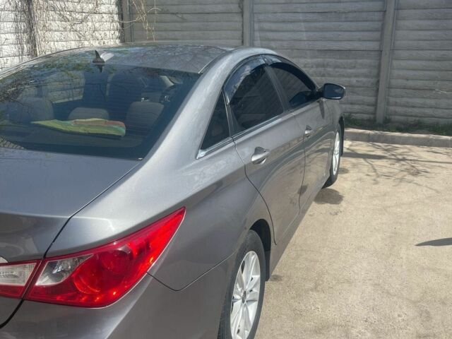 Серый Хендай Соната, объемом двигателя 2.4 л и пробегом 125 тыс. км за 8200 $, фото 6 на Automoto.ua