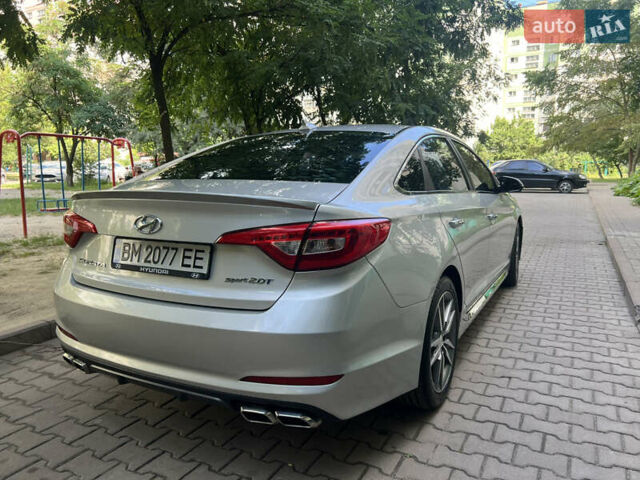 Серый Хендай Соната, объемом двигателя 2 л и пробегом 138 тыс. км за 10899 $, фото 10 на Automoto.ua