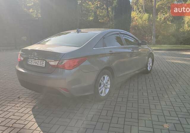 Серый Хендай Соната, объемом двигателя 2.36 л и пробегом 107 тыс. км за 8500 $, фото 12 на Automoto.ua