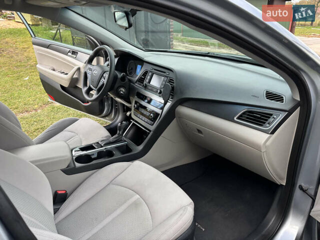 Серый Хендай Соната, объемом двигателя 2.36 л и пробегом 100 тыс. км за 9000 $, фото 21 на Automoto.ua