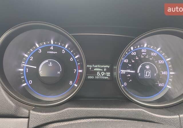 Серый Хендай Соната, объемом двигателя 2.36 л и пробегом 107 тыс. км за 8500 $, фото 1 на Automoto.ua