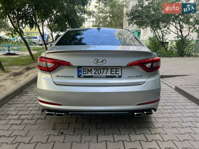 Серый Хендай Соната, объемом двигателя 2 л и пробегом 138 тыс. км за 10899 $, фото 13 на Automoto.ua