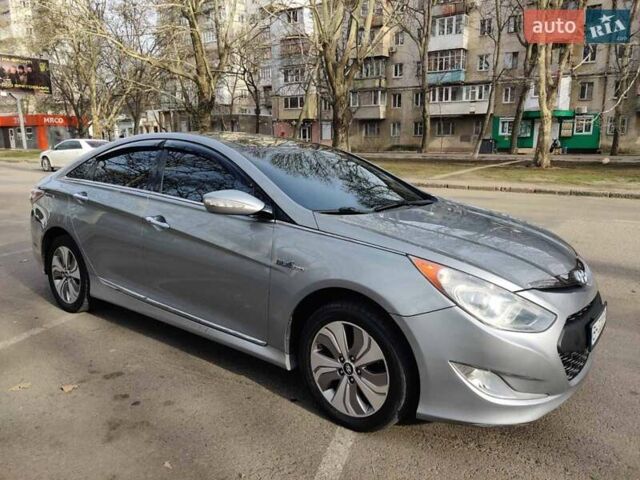 Серый Хендай Соната, объемом двигателя 2.4 л и пробегом 250 тыс. км за 8900 $, фото 2 на Automoto.ua