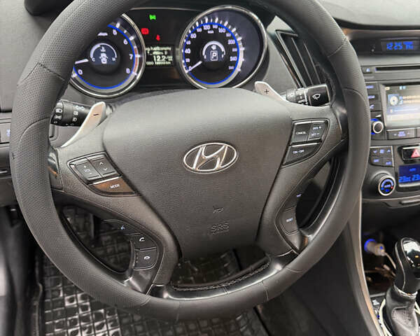 Серый Хендай Соната, объемом двигателя 2.36 л и пробегом 160 тыс. км за 11500 $, фото 26 на Automoto.ua