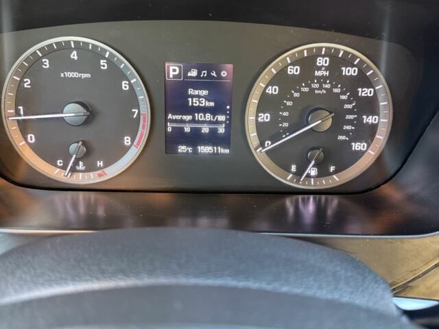 Серый Хендай Соната, объемом двигателя 2.4 л и пробегом 158 тыс. км за 9500 $, фото 7 на Automoto.ua