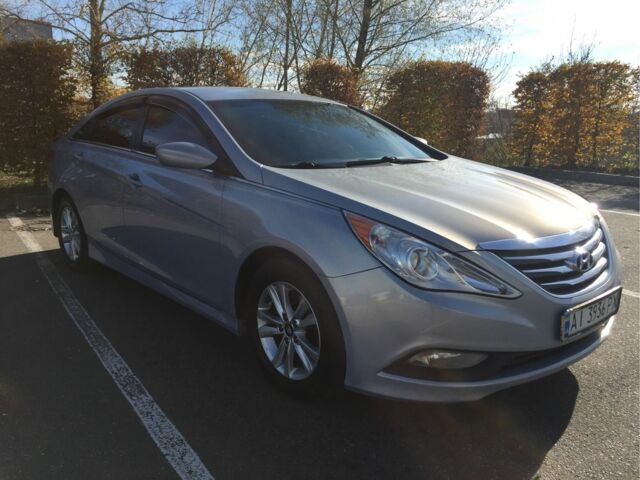 Серый Хендай Соната, объемом двигателя 2.4 л и пробегом 160 тыс. км за 8300 $, фото 2 на Automoto.ua