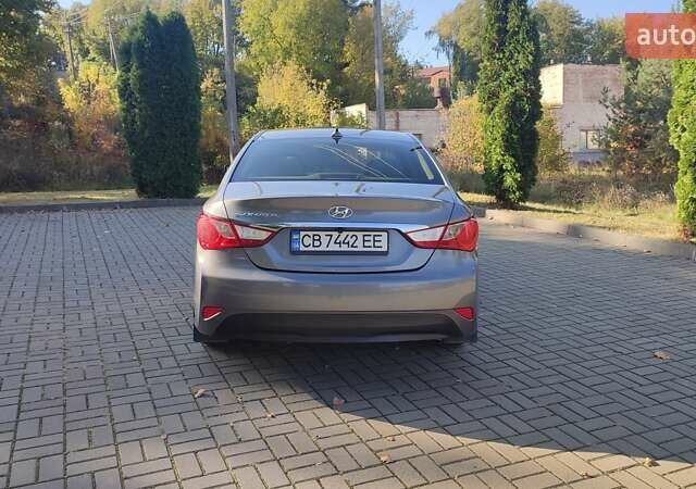 Серый Хендай Соната, объемом двигателя 2.36 л и пробегом 107 тыс. км за 8500 $, фото 11 на Automoto.ua