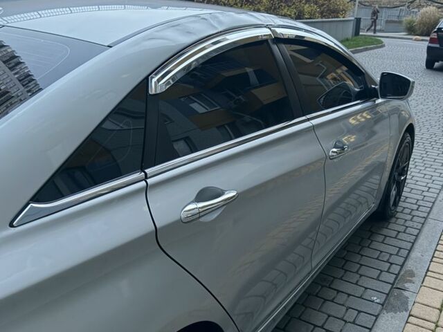 Серый Хендай Соната, объемом двигателя 2 л и пробегом 320 тыс. км за 7200 $, фото 4 на Automoto.ua