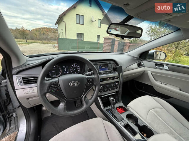 Серый Хендай Соната, объемом двигателя 2.36 л и пробегом 100 тыс. км за 9000 $, фото 15 на Automoto.ua