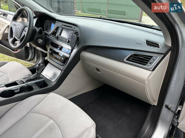 Серый Хендай Соната, объемом двигателя 2.36 л и пробегом 100 тыс. км за 9000 $, фото 22 на Automoto.ua