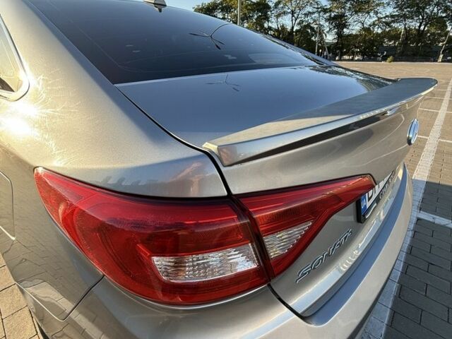 Серый Хендай Соната, объемом двигателя 2.4 л и пробегом 158 тыс. км за 9500 $, фото 9 на Automoto.ua