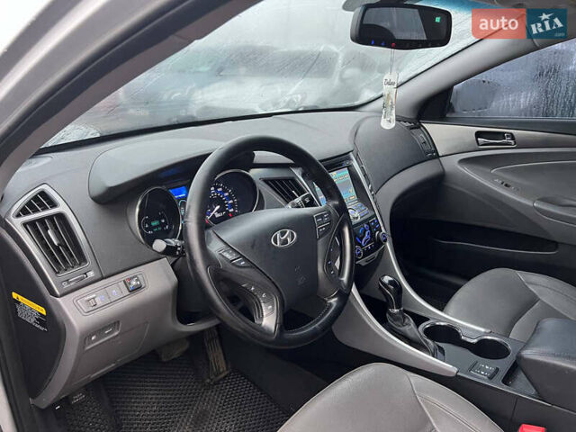 Серый Хендай Соната, объемом двигателя 2.36 л и пробегом 140 тыс. км за 10600 $, фото 21 на Automoto.ua