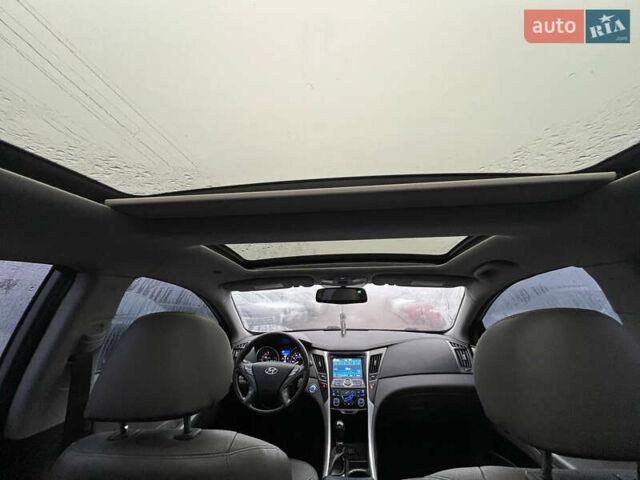 Серый Хендай Соната, объемом двигателя 2.36 л и пробегом 140 тыс. км за 10600 $, фото 19 на Automoto.ua