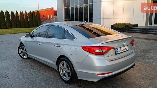 Серый Хендай Соната, объемом двигателя 1.59 л и пробегом 70 тыс. км за 9990 $, фото 2 на Automoto.ua