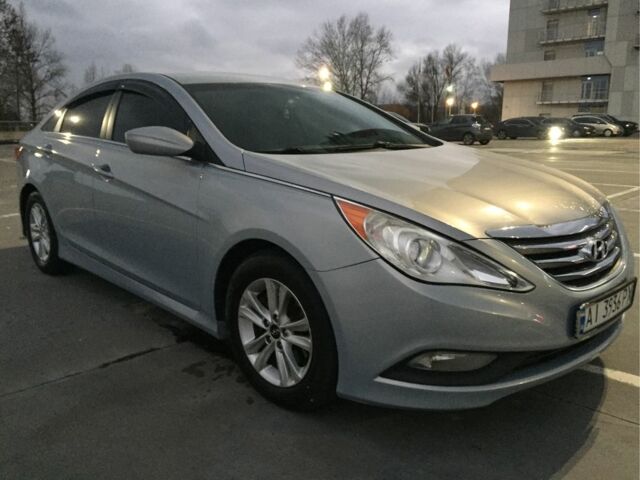 Серый Хендай Соната, объемом двигателя 2.4 л и пробегом 160 тыс. км за 8300 $, фото 3 на Automoto.ua