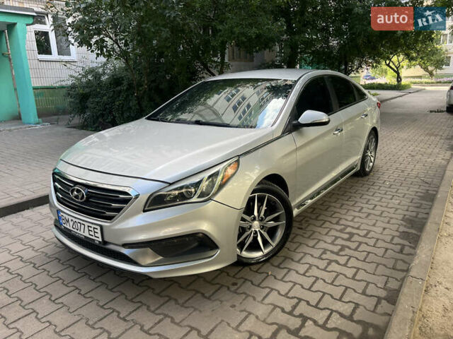 Серый Хендай Соната, объемом двигателя 2 л и пробегом 138 тыс. км за 10899 $, фото 1 на Automoto.ua