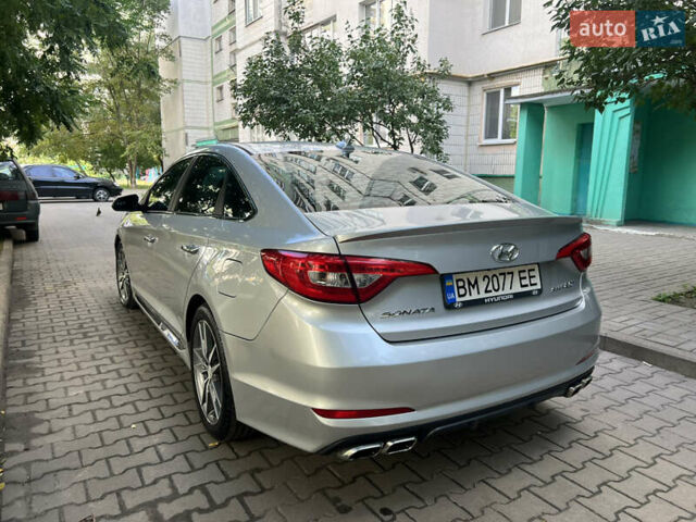 Серый Хендай Соната, объемом двигателя 2 л и пробегом 138 тыс. км за 10899 $, фото 7 на Automoto.ua