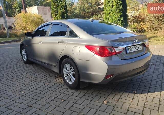 Серый Хендай Соната, объемом двигателя 2.36 л и пробегом 107 тыс. км за 8500 $, фото 9 на Automoto.ua