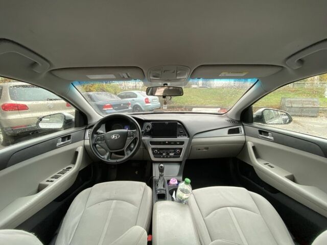 Серый Хендай Соната, объемом двигателя 2.4 л и пробегом 150 тыс. км за 7800 $, фото 11 на Automoto.ua