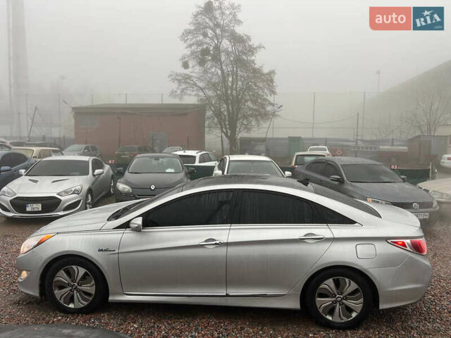 Серый Хендай Соната, объемом двигателя 2.36 л и пробегом 140 тыс. км за 10600 $, фото 3 на Automoto.ua