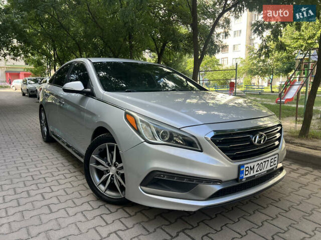 Серый Хендай Соната, объемом двигателя 2 л и пробегом 138 тыс. км за 10899 $, фото 3 на Automoto.ua