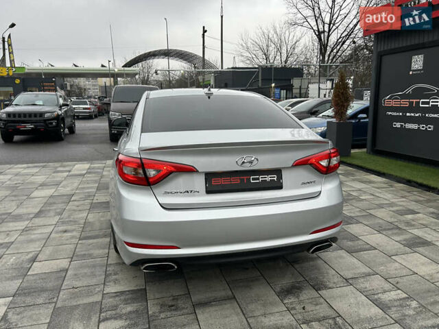 Серый Хендай Соната, объемом двигателя 2.36 л и пробегом 110 тыс. км за 9999 $, фото 13 на Automoto.ua