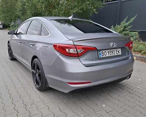 Сірий Хендай Соната, об'ємом двигуна 2.4 л та пробігом 161 тис. км за 8900 $, фото 6 на Automoto.ua